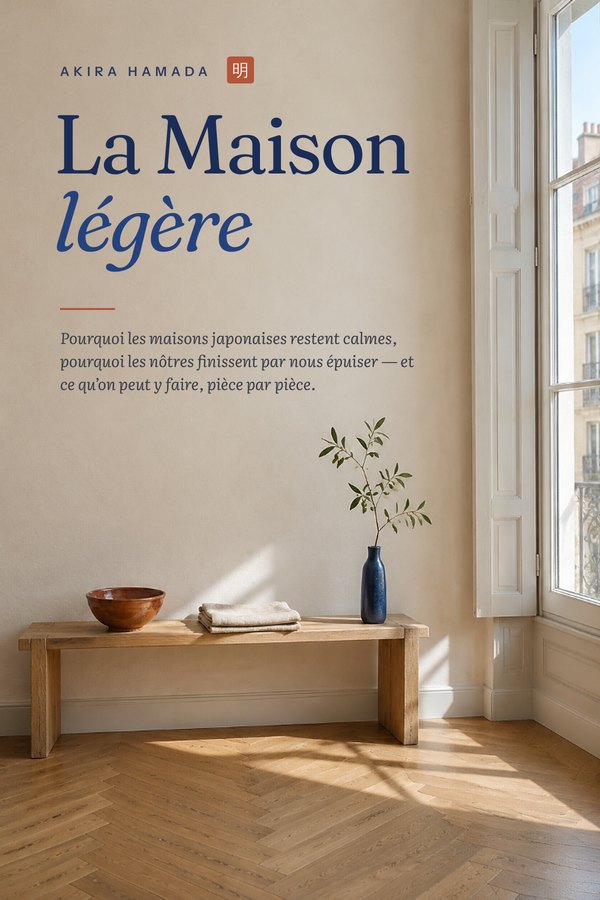 Couverture de La Maison légère, d’Akira Hamada